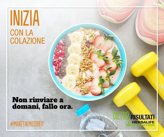 La colazione Herbalife contro gli attacchi di fame - Prodotti Herbalife Online