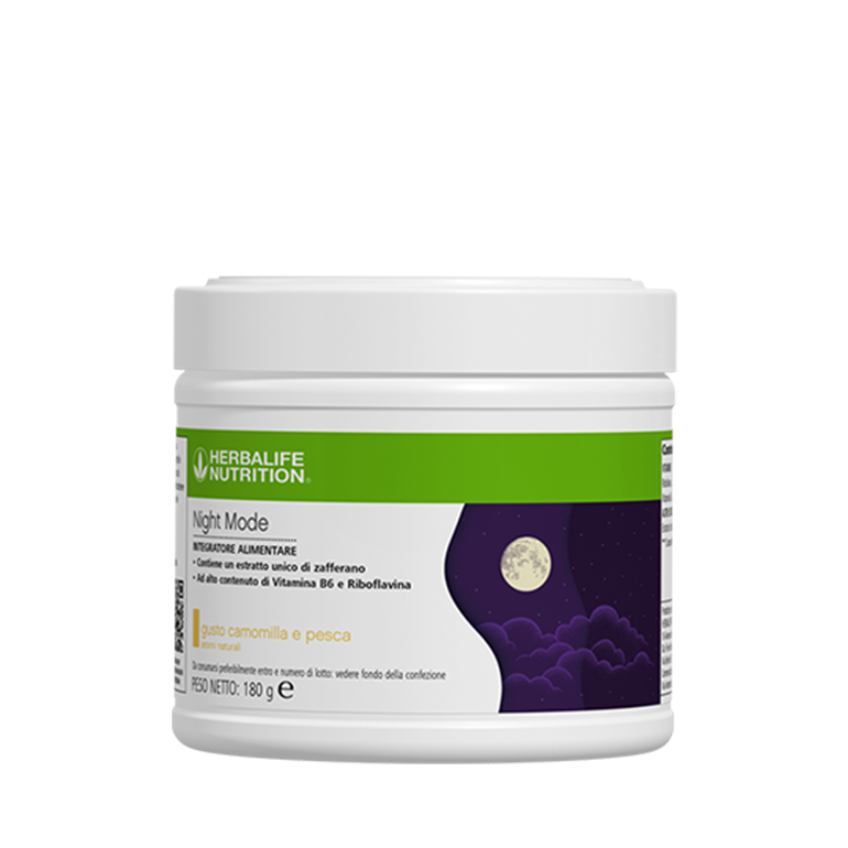 Herbalife Night Mode, confezione italiana gusto camomilla e pesca da 180 g