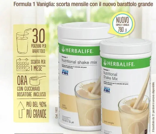 Formula 1 grande formato (mensile) 780gr - Prodotti Herbalife Online