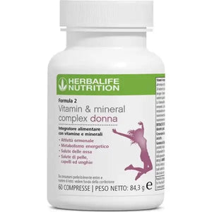 Formula 2 Vitamine & Minerali Donna - Prodotti Herbalife Online
