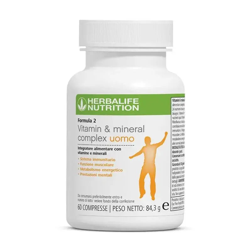 Formula 2 Vitamine & Minerali Uomo - Prodotti Herbalife Online