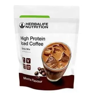High Protein Iced Coffee Latte Macchiato 308 g - Prodotti Herbalife Online